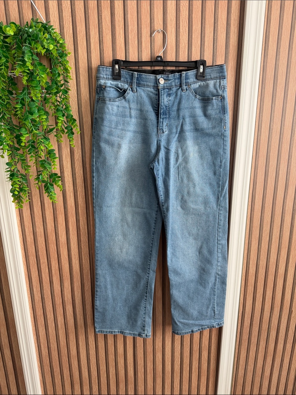 High-Rise Women’s Light Blue Denim Jeans